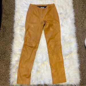 Rare Vintage Costume National leather pants